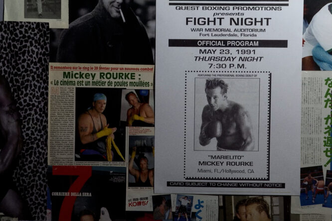 Your pretty face is going to hell - a true story of Mickey Rourke